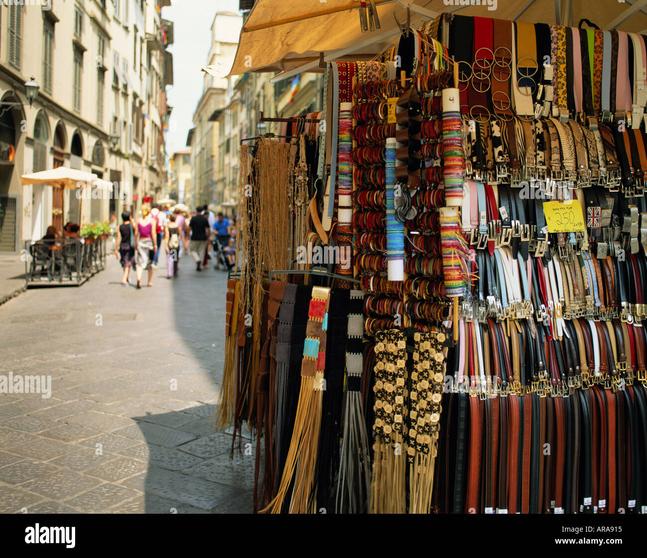 Florence leather belts hi-res stock photography and images - Alamy