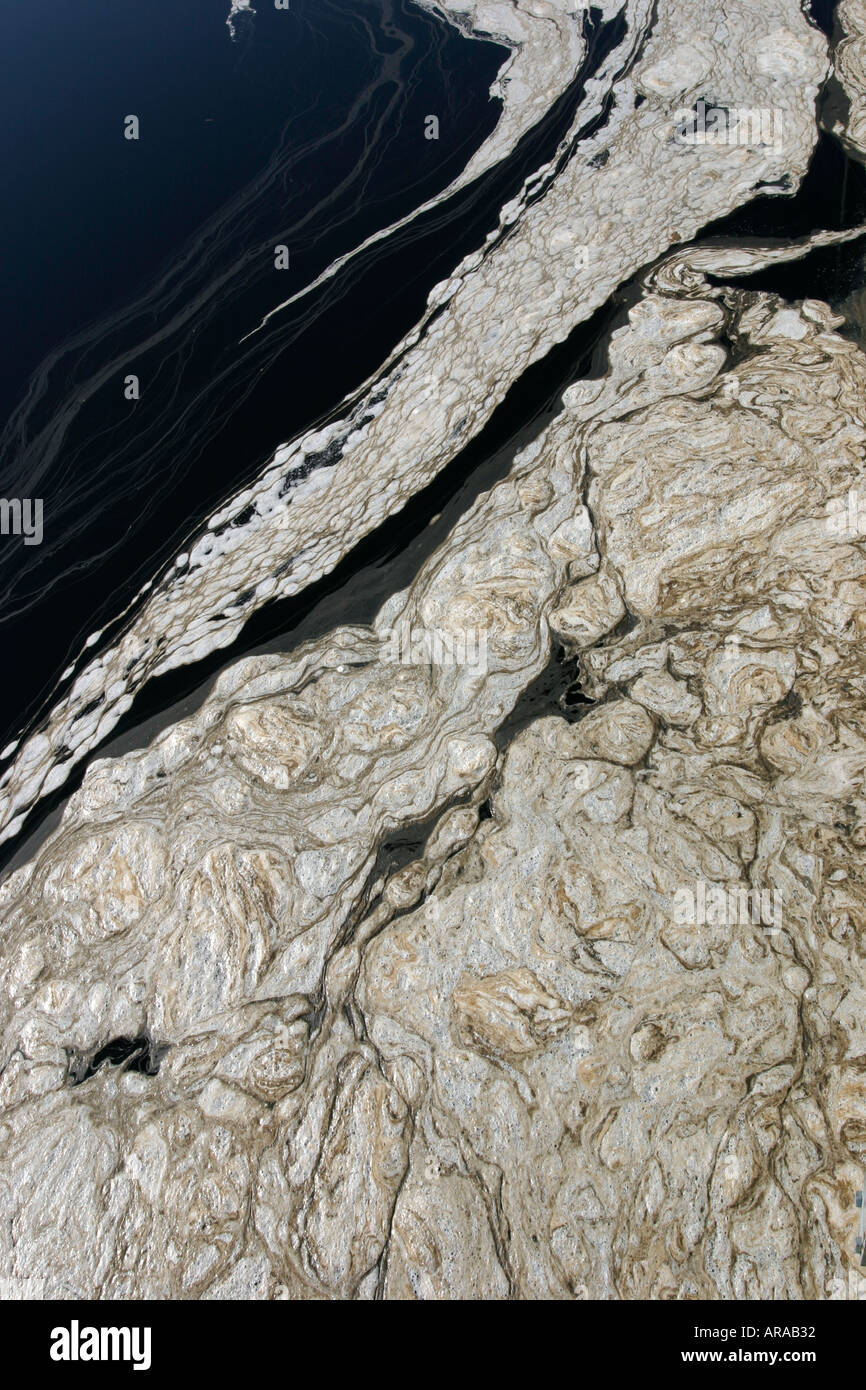 foam on water Stock Photo Alamy