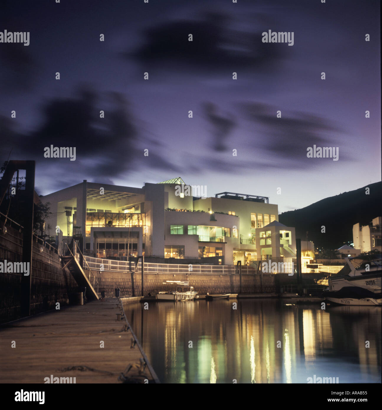 Expensive Marina Home Stock Photo - Alamy