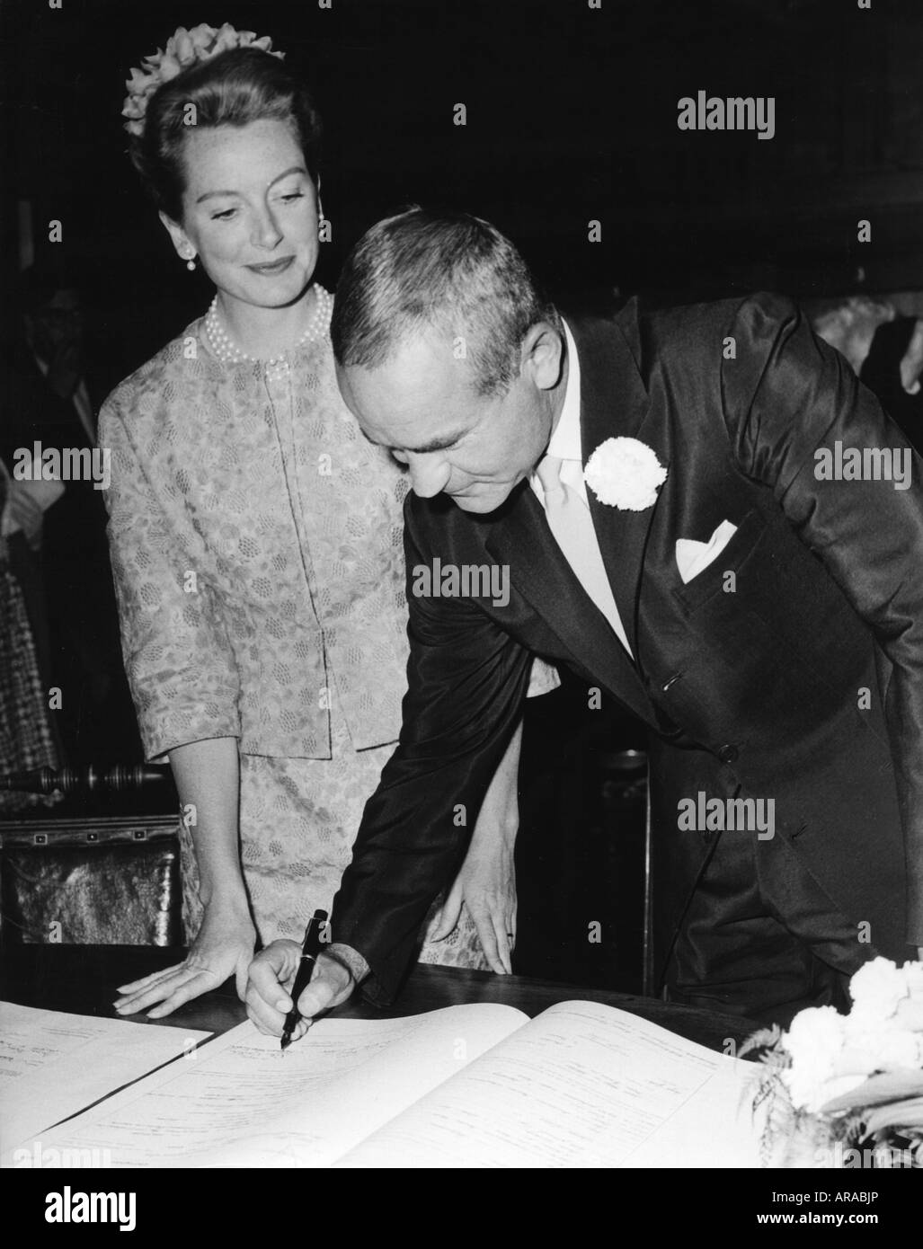 Deborah Kerr Actress 1960 High Resolution Stock Photography and Images