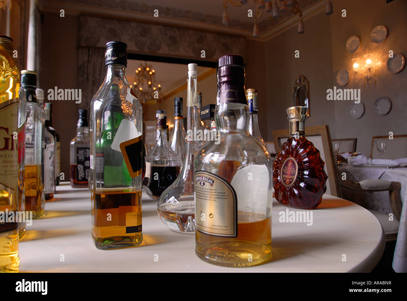 Beverage bottle collection hi-res stock photography and images - Alamy