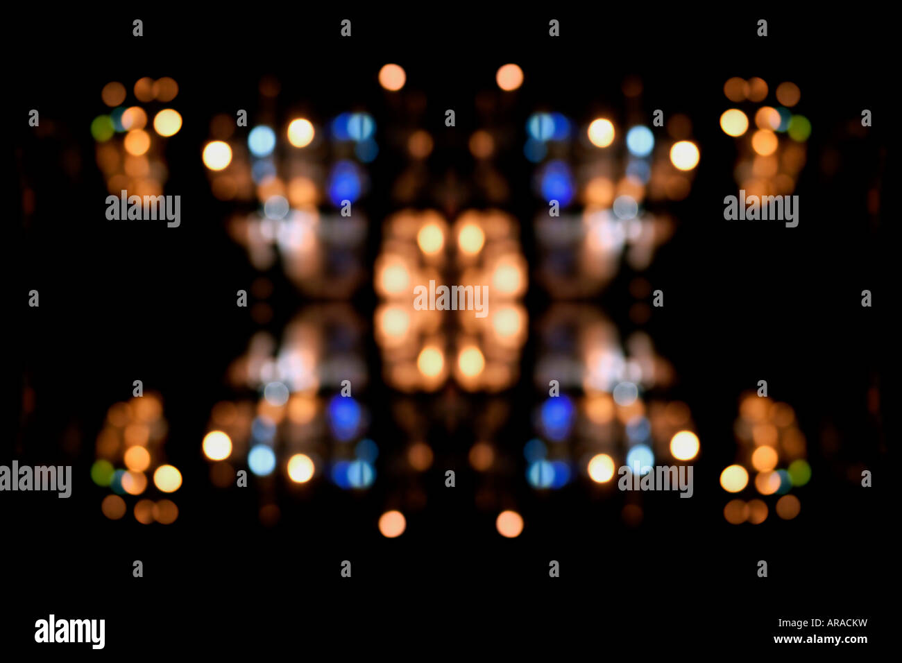 Lights in the dark Stock Photo Alamy