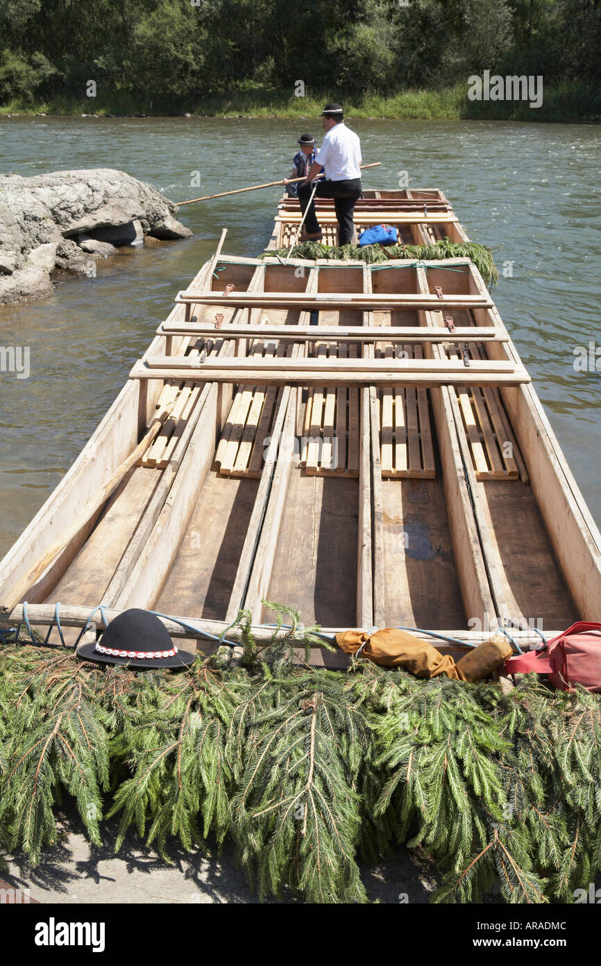 Poland Pieniny National Park Rafting Marina at Sromowce Katy Dunajec ...