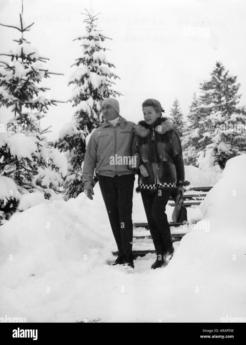 British actress deborah kerr with her husband hi-res stock photography