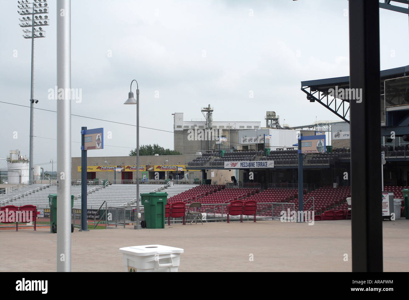 Veterans Memorial Stadium, Cedar Rapids Iowa Stock Photo Alamy
