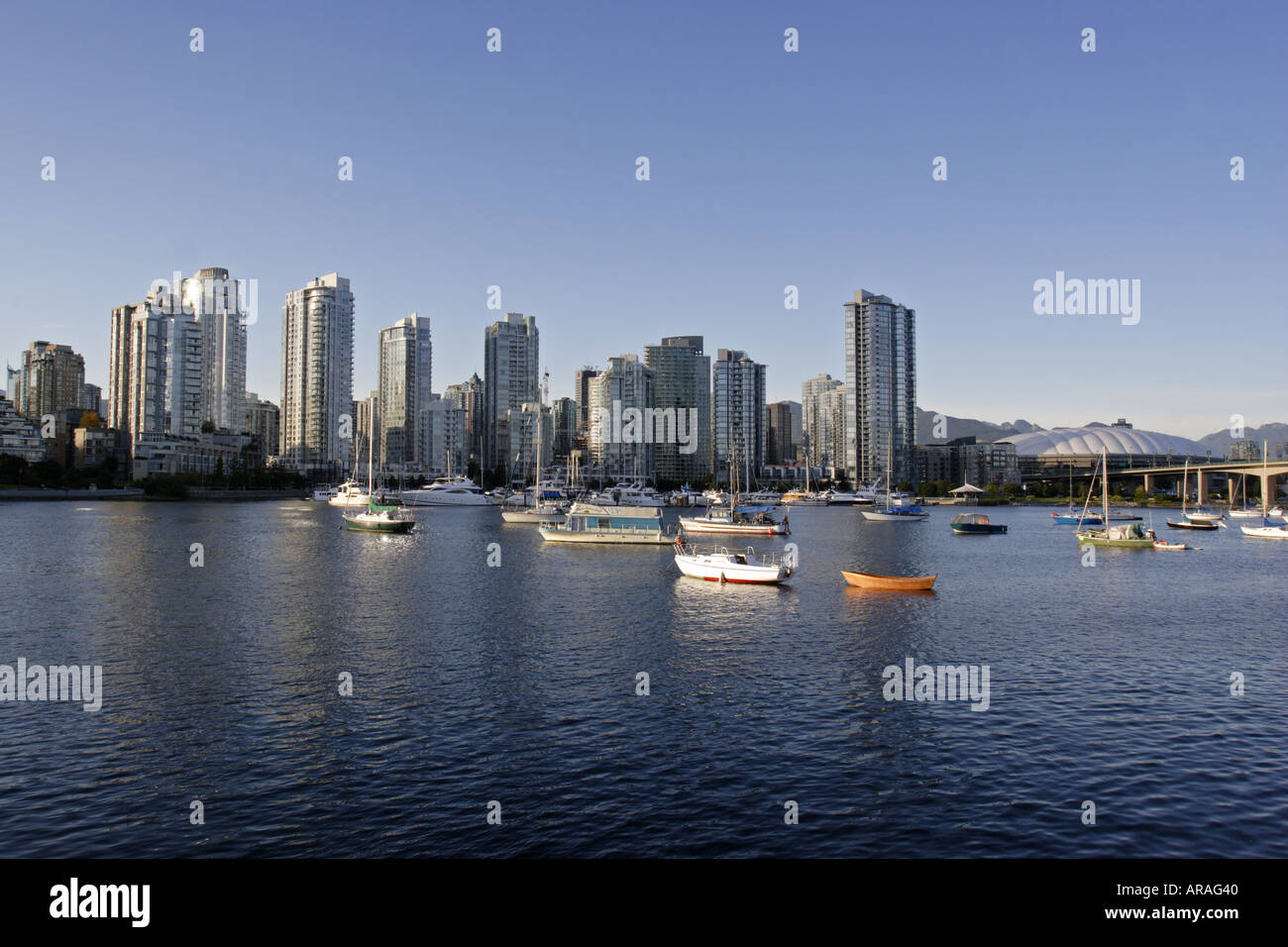 False Creek area Vancouver Canada Stock Photo
