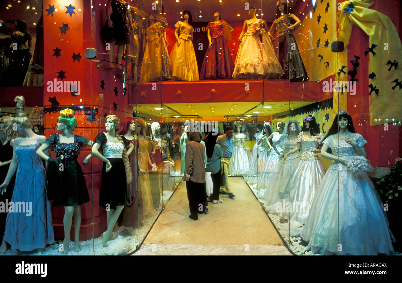 Display of a department store in Cairo Egypt Stock Photo Alamy
