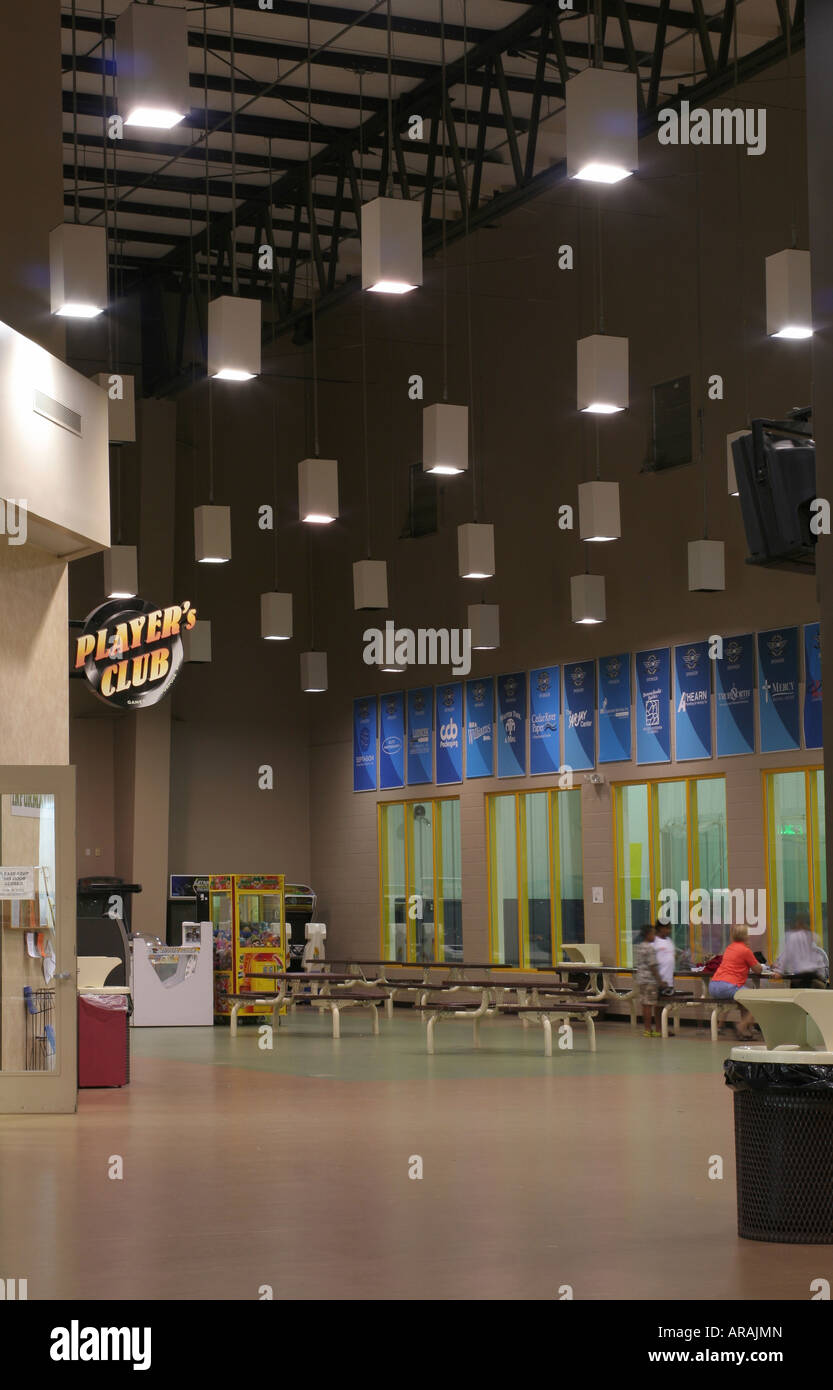 The Cedar Rapids Ice Arena in Cedar Rapids Iowa Stock Photo Alamy