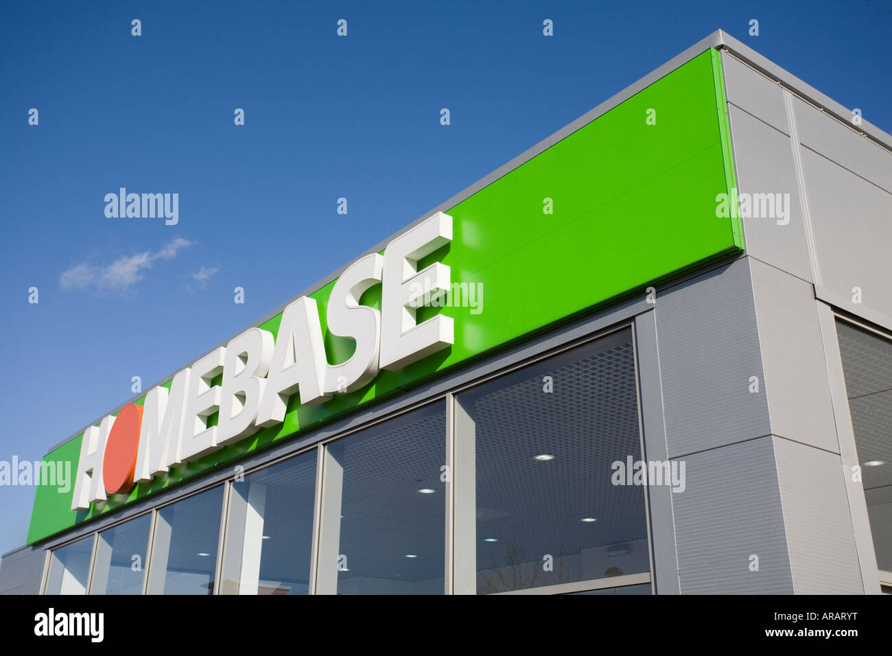 Homebase store sign Stock Photo Alamy