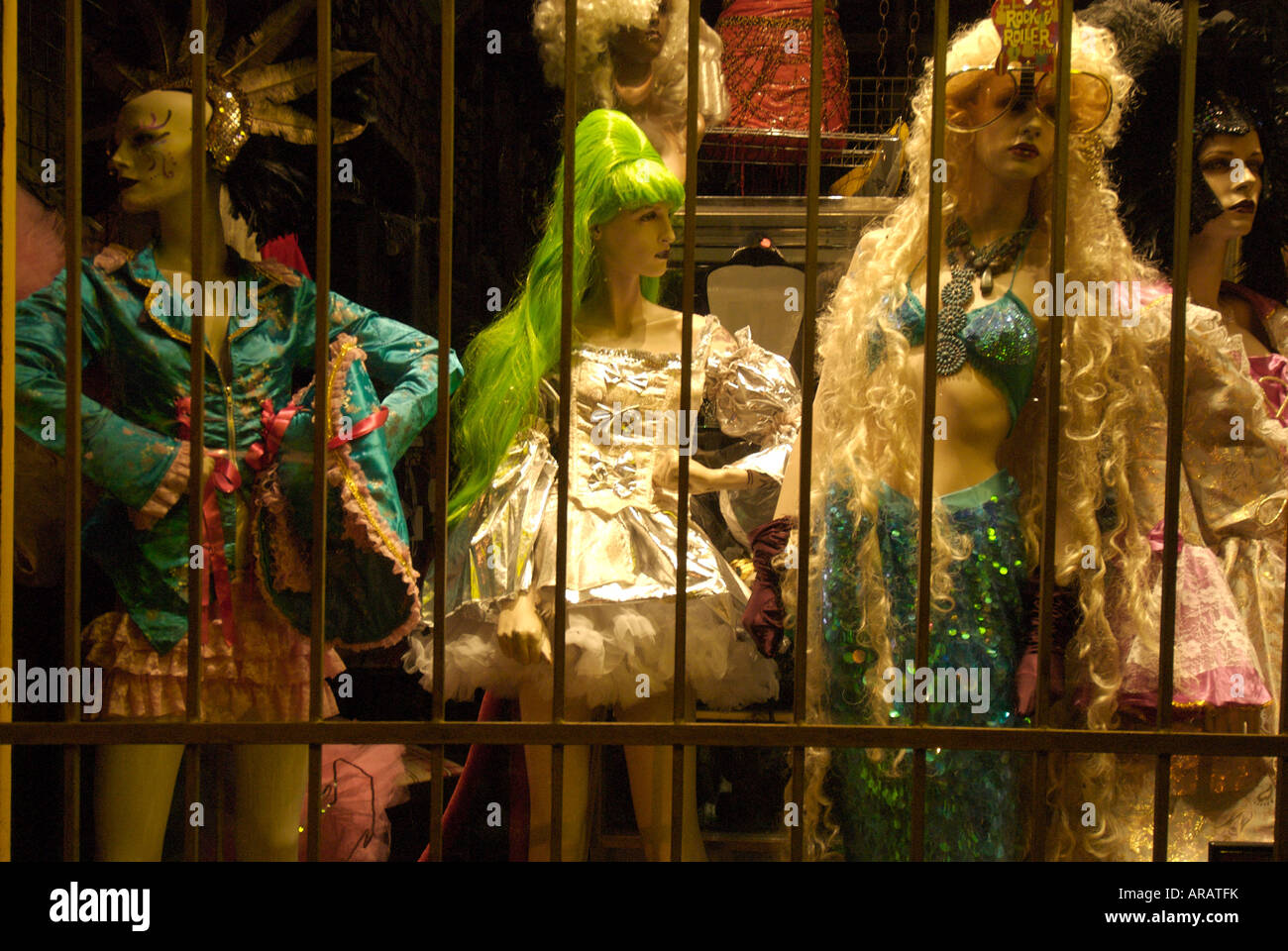 Costume shop New Orleans Louisiana USA Stock Photo Alamy