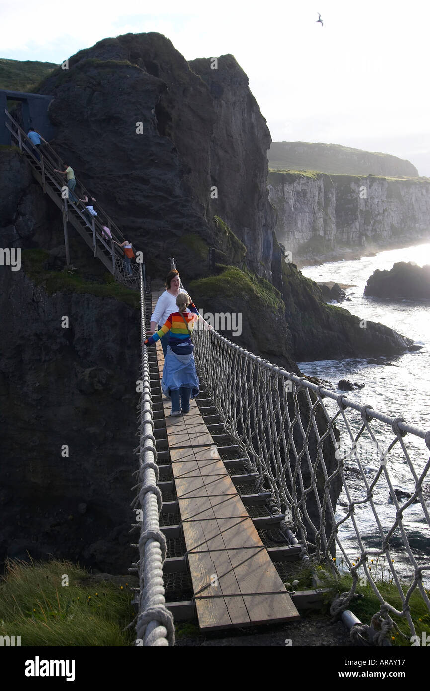 Dingry Rope Bridge High ropes and bridges hi-res stock photography and images - Alamy