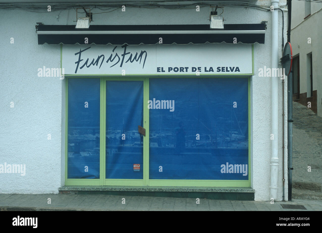 Shop, Port de la Selva, Catalonia, Spain Stock Photo