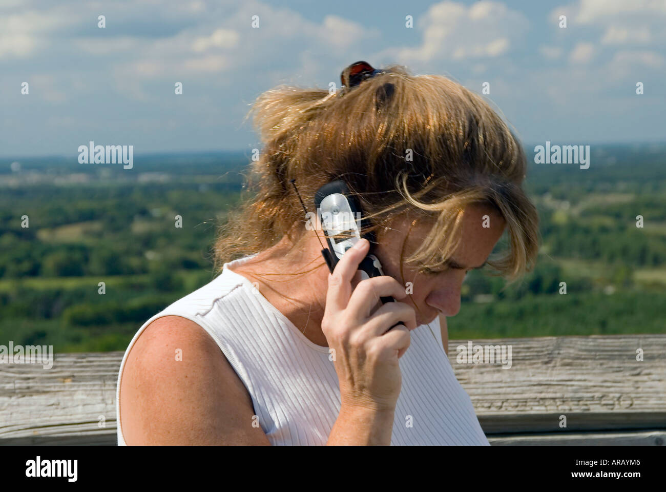 Elevated Cell Phone Reception 4 Stock Photo Alamy