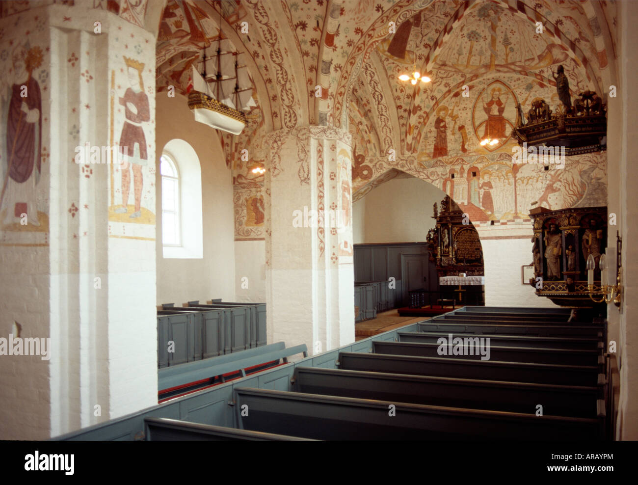 Mon Fanefjord Kirche
