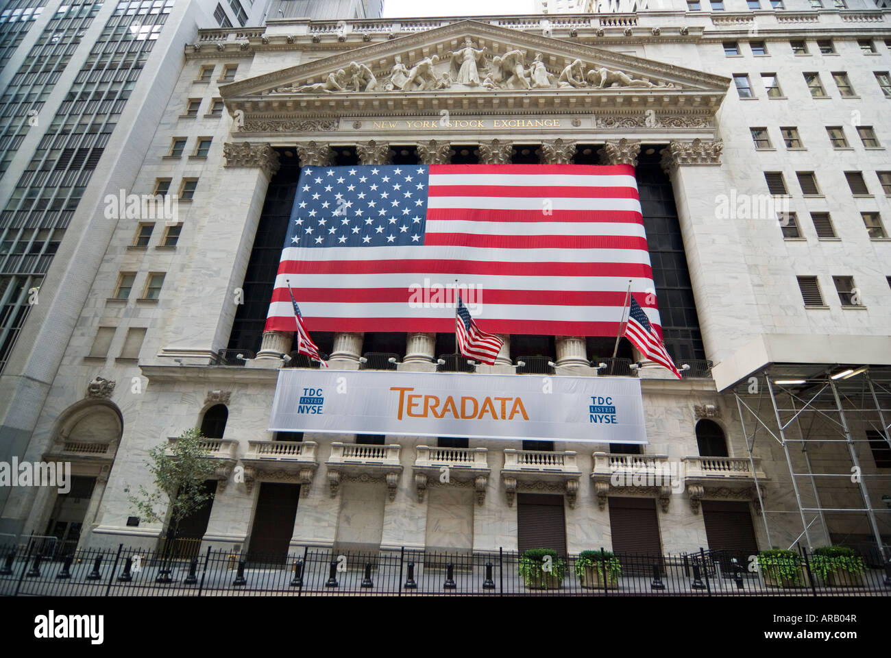 New York Stock Exchange, Wall Street, Manhattan, New York, USA Stock