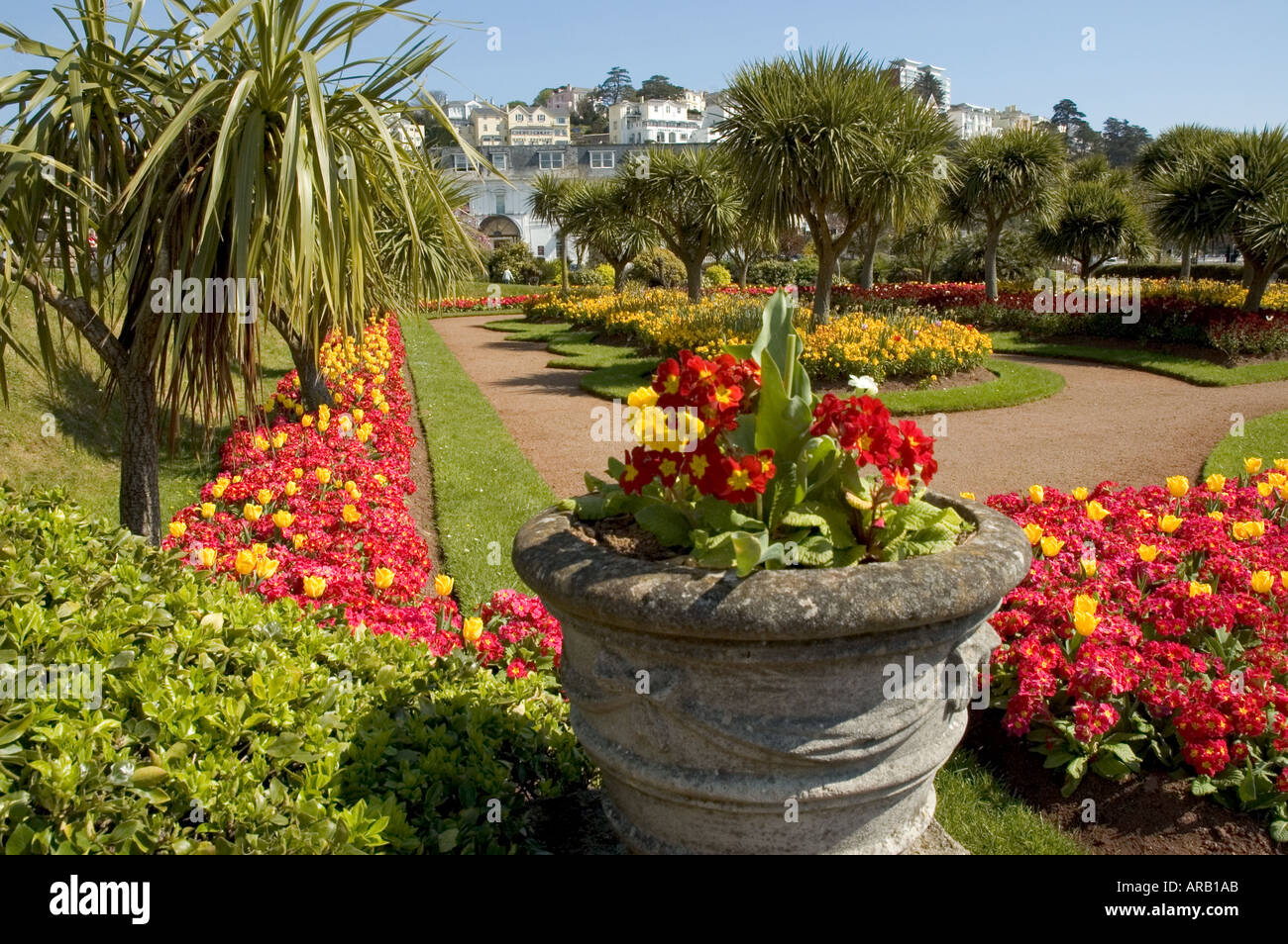 UK Devon Torbay Torquay Torre Abbey gardens Stock Photo Alamy