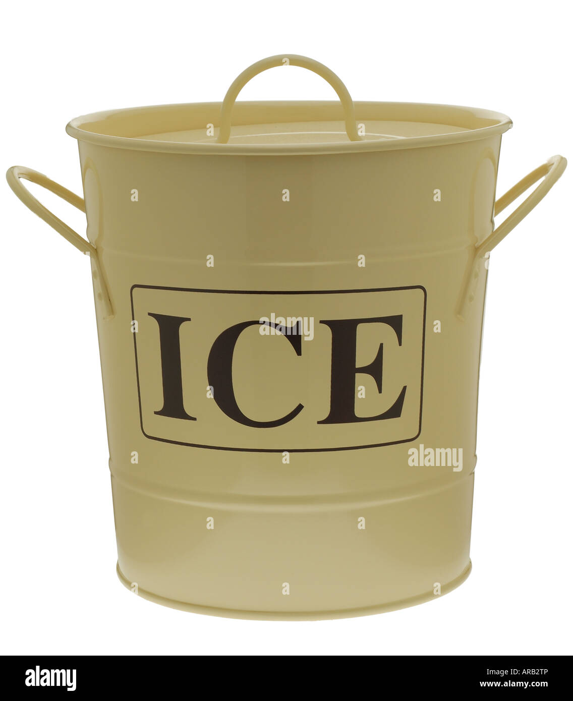 Ice Bucket with Lid on Stock Photo Alamy