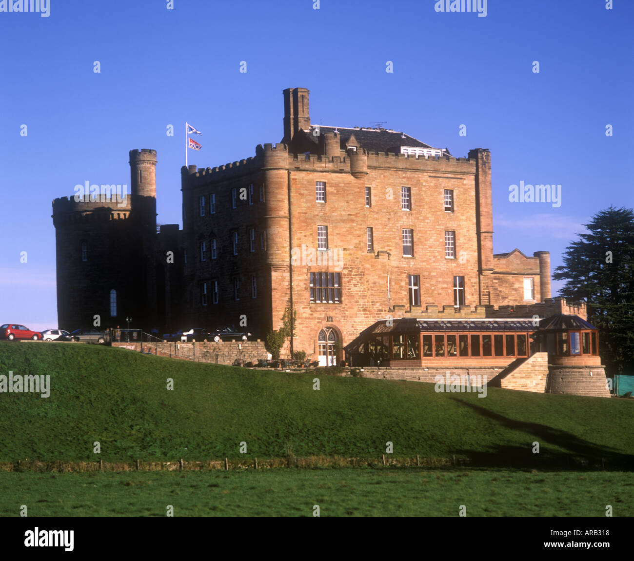Dalhousie Castle Scotland High Resolution Stock Photography and Images