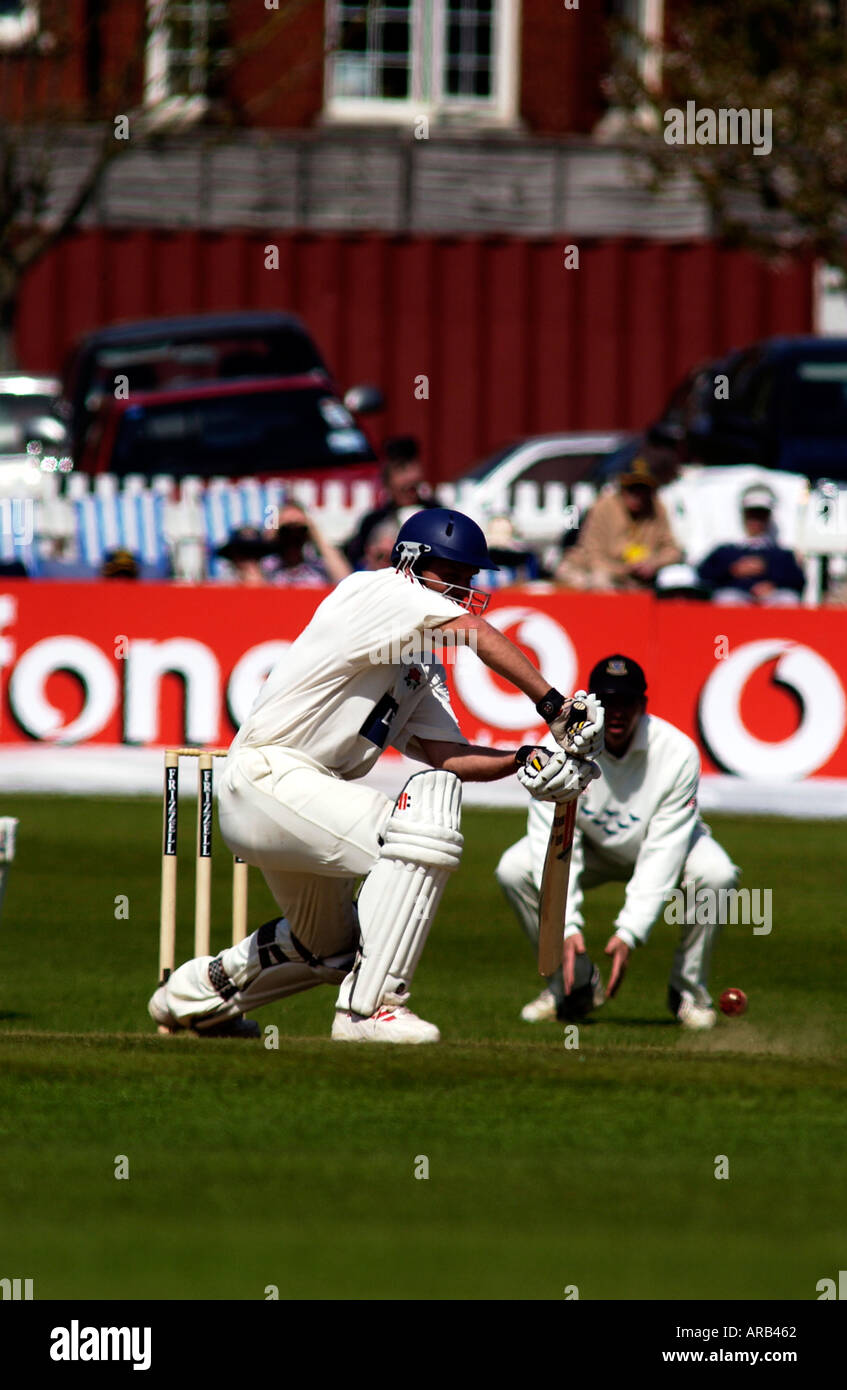 SUSSEX VS LANCS Stock Photo