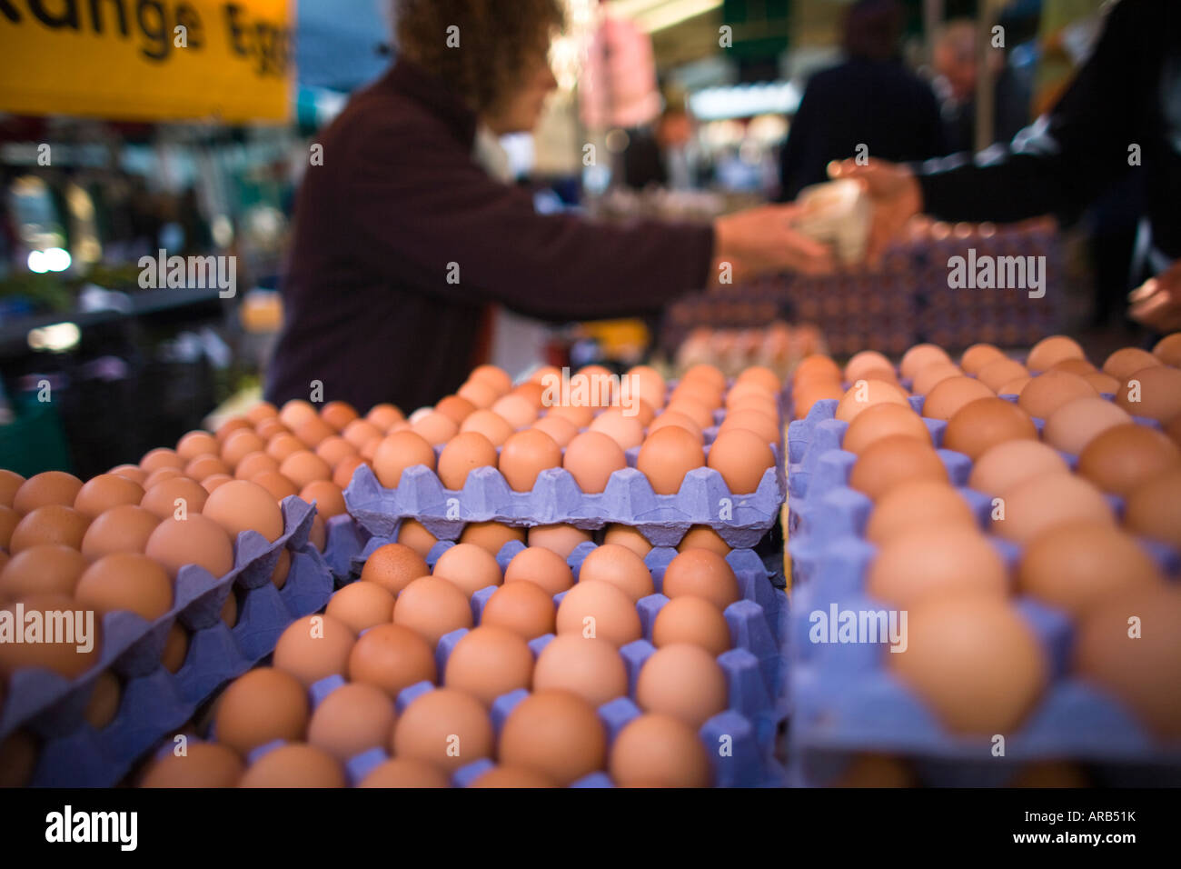 Stroud Farmers Market, Stroud, Gloucestershire, UK Stock Photo