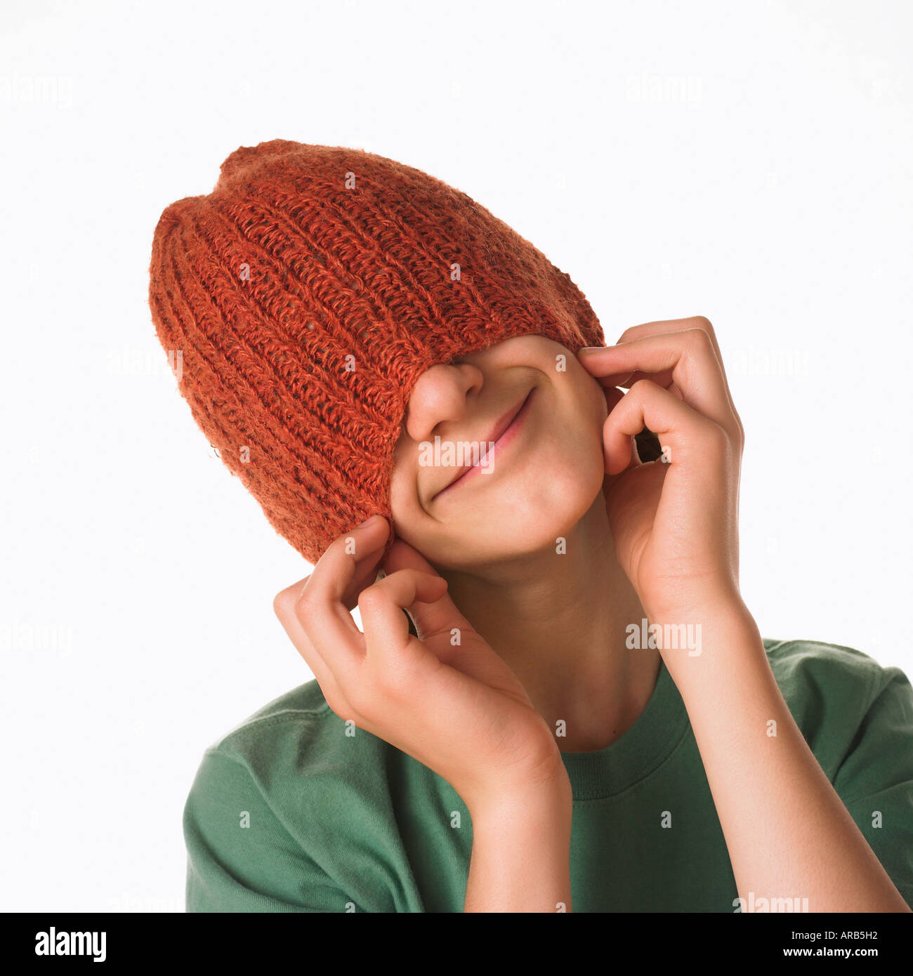 Pulling Hat Over Head Hi-res Stock Photography And Images - Alamy