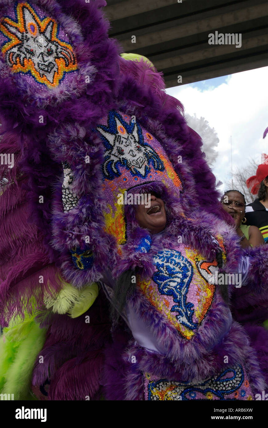 mardi gras indian origin