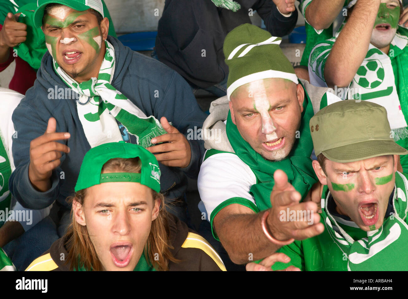 Sports Fans Stock Photo