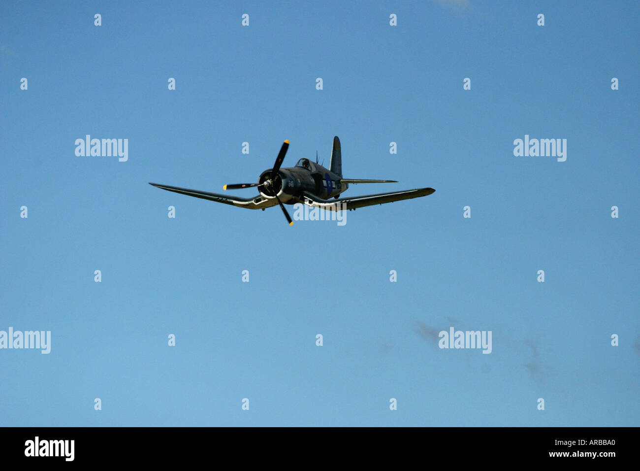 Goodyear Corsair FG 1D whispering death fighter bomber Stock Photo