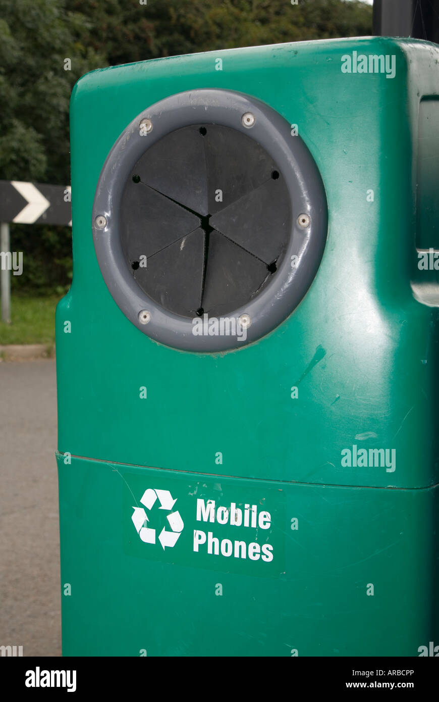 Recycling bins uk phone hires stock photography and images Alamy