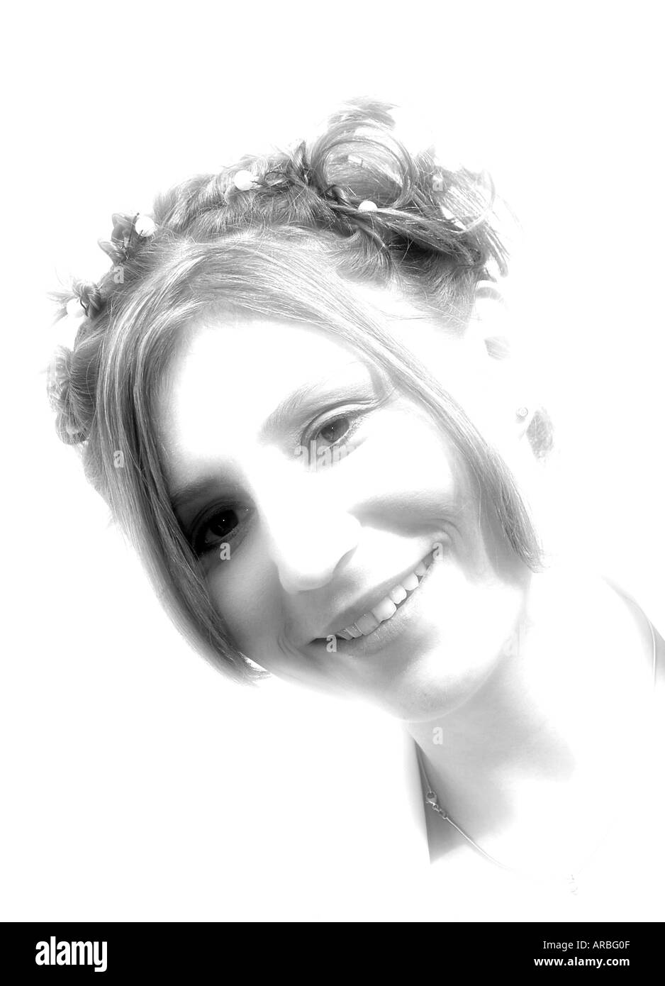 portrait of bride Stock Photo - Alamy