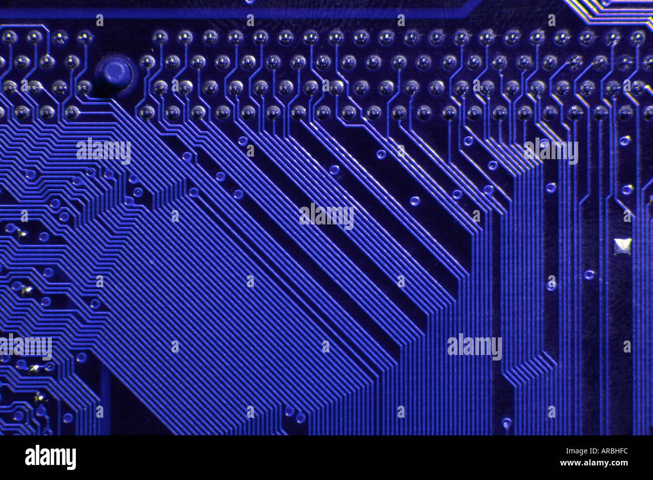 printed circuit board of a computer Stock Photo Alamy
