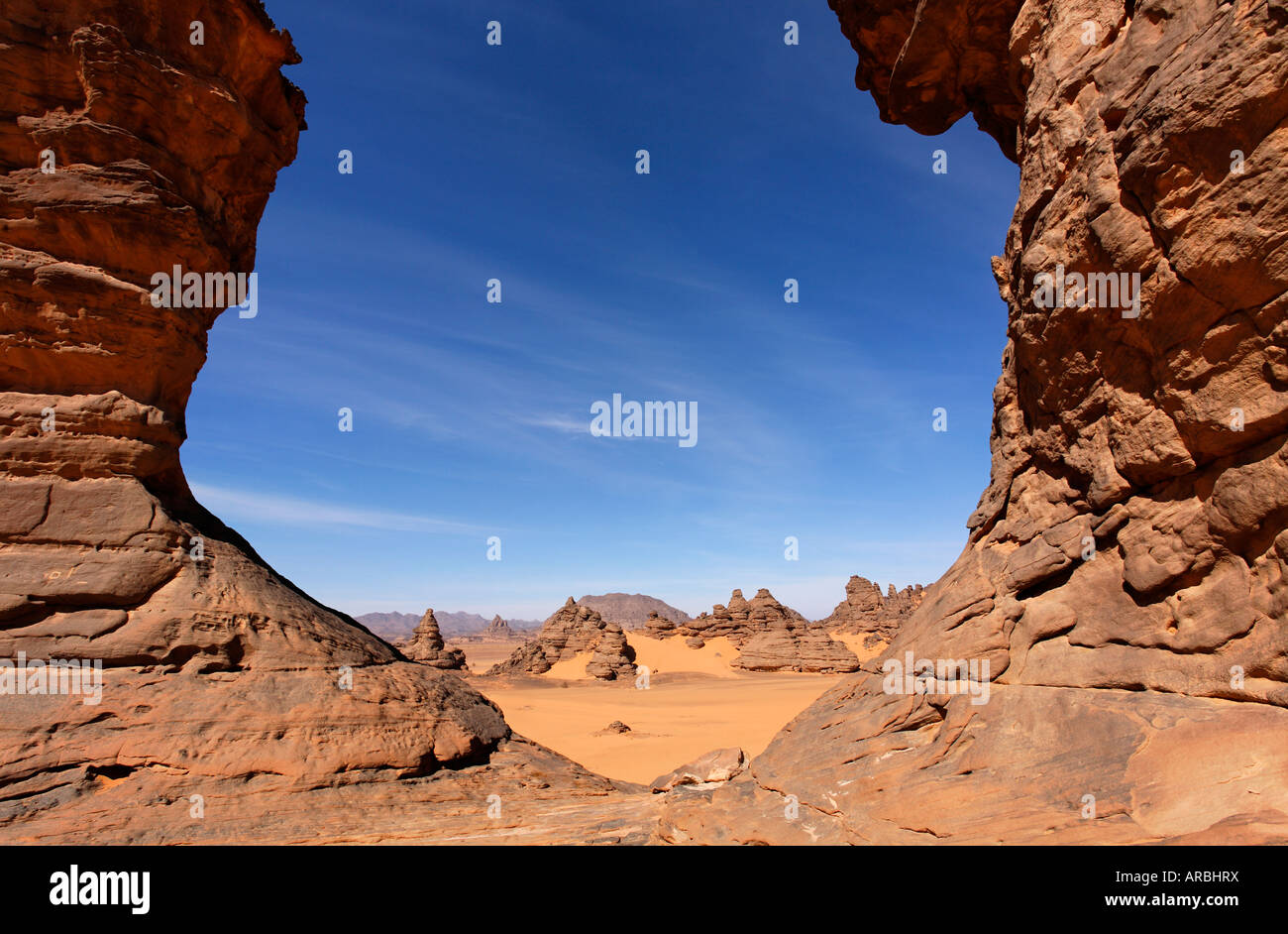 Libya Desert Rocks Libya sahara desert rock hi-res stock photography and images - Alamy