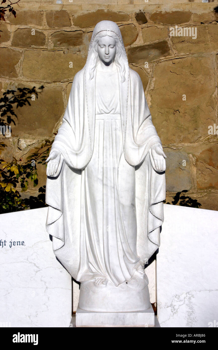 statue of Mother Mary Stock Photo Alamy