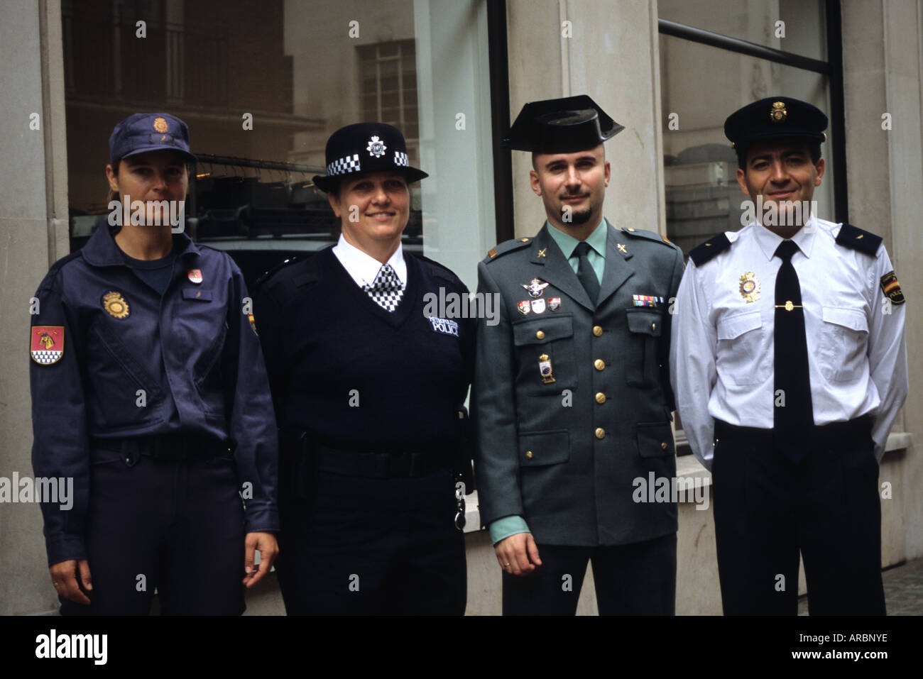 English And Spanish Police Cooperating Stock Photo Alamy pin-by-subhrodoy-manna-on-quick-saves-bodybuilding-t-shirts