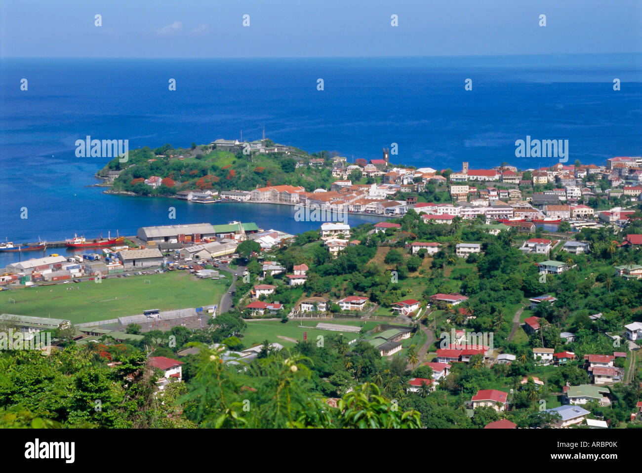 St. George's, Grenada, Caribbean, West Indies Stock Photo