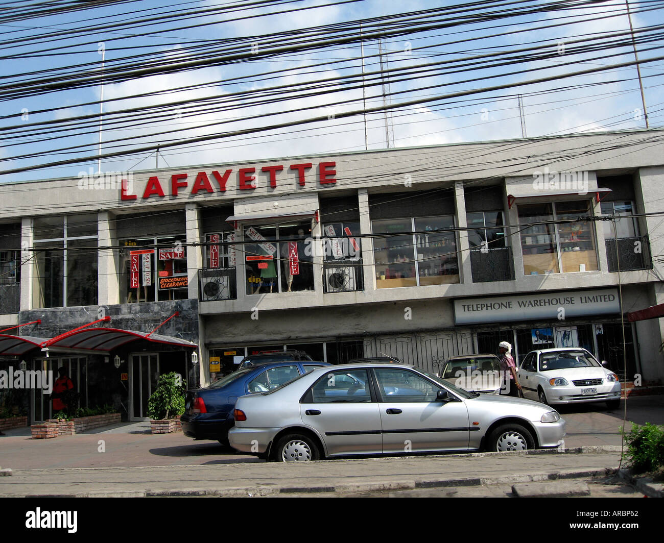Lafayette shop, Victoria Island, Lagos, Nigeria Stock Photo Alamy