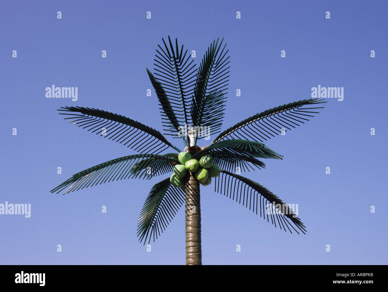 plastic palm tree Stock Photo Alamy