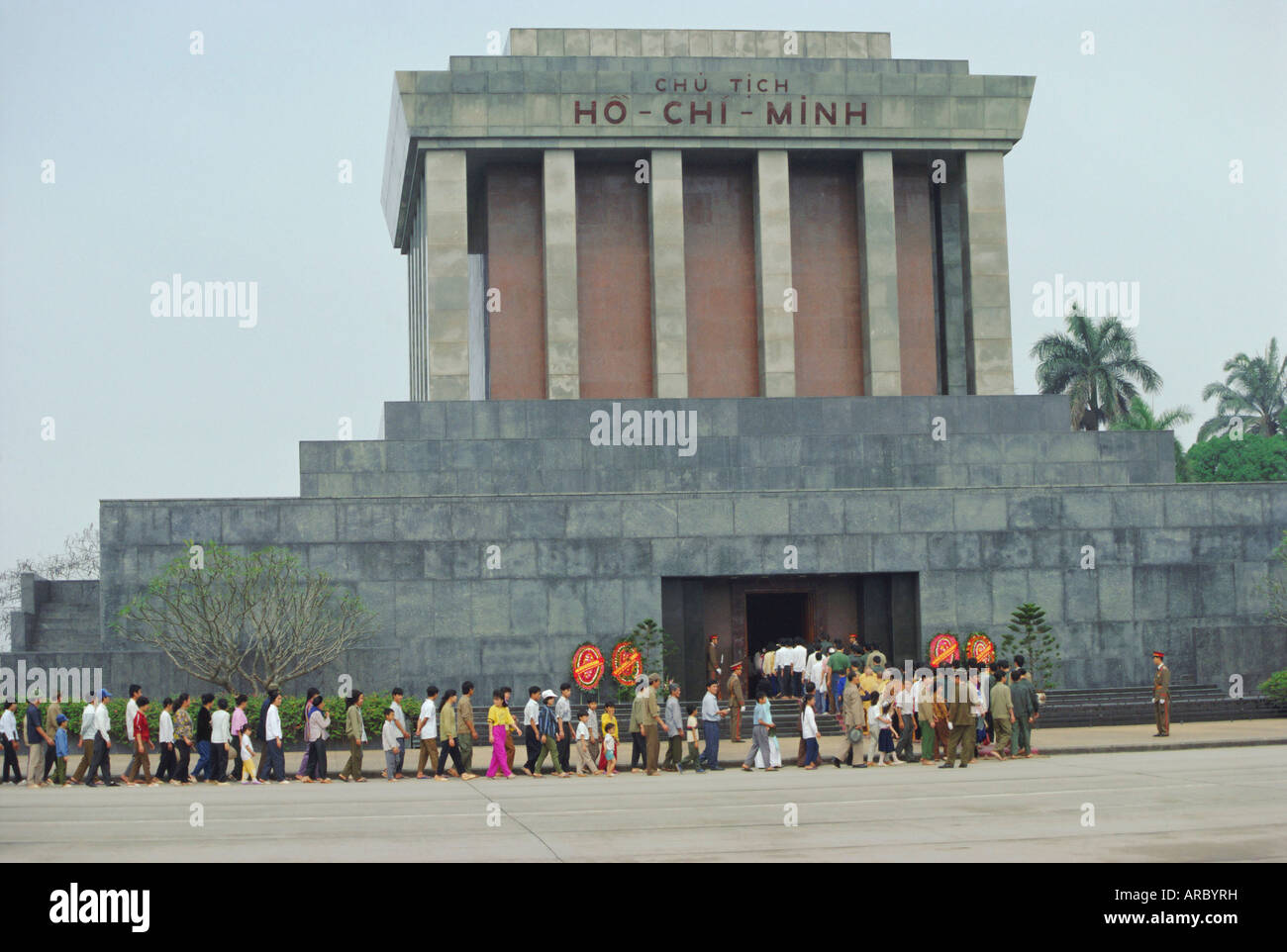 Ho Chi Minh's Tomb, Hanoi, Vietnam Stock Photo