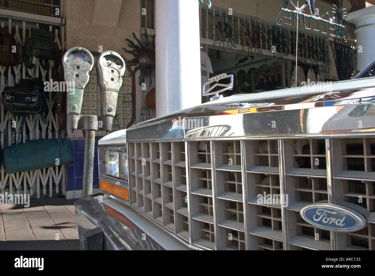 Ford car in Nogales Mexico Stock Photo Alamy