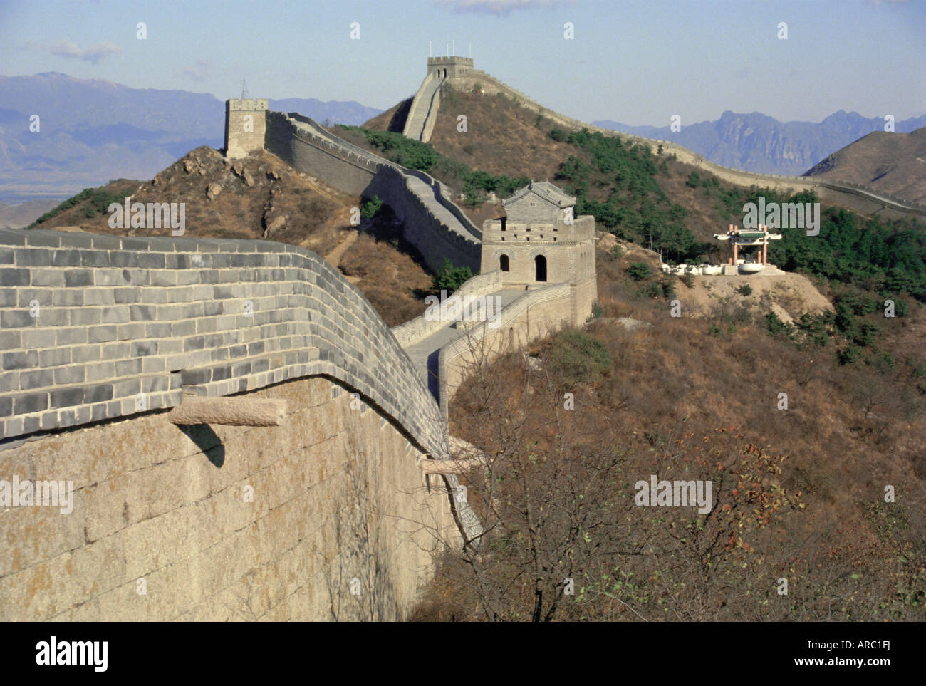 The Great Wall, Beijing, China, Asia Stock Photo