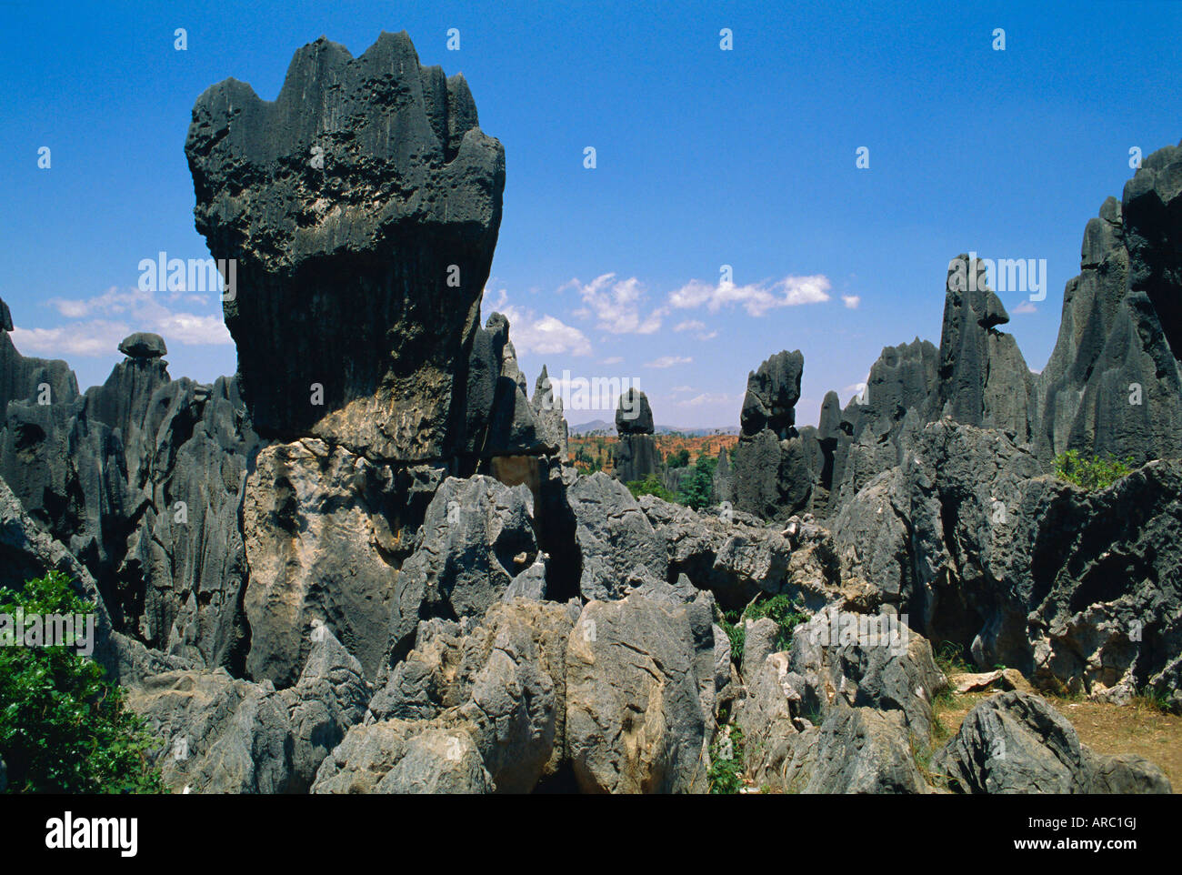 The Stone Forest, near Kunming, Yunnan, China Stock Photo