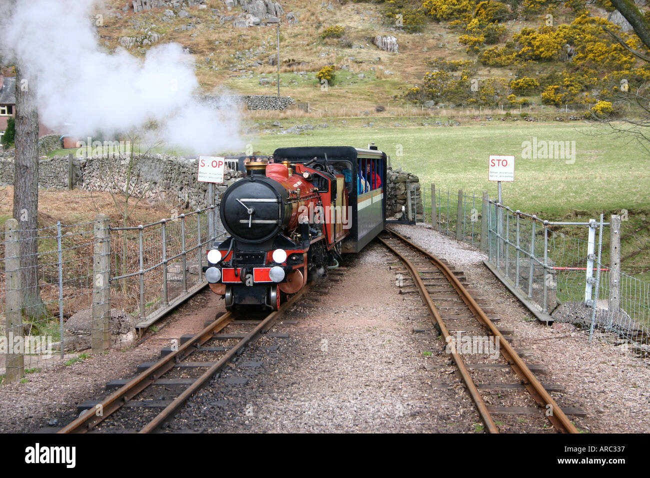 The Ravenglass and Eskdale Railway Lake District Stock Photo - Alamy