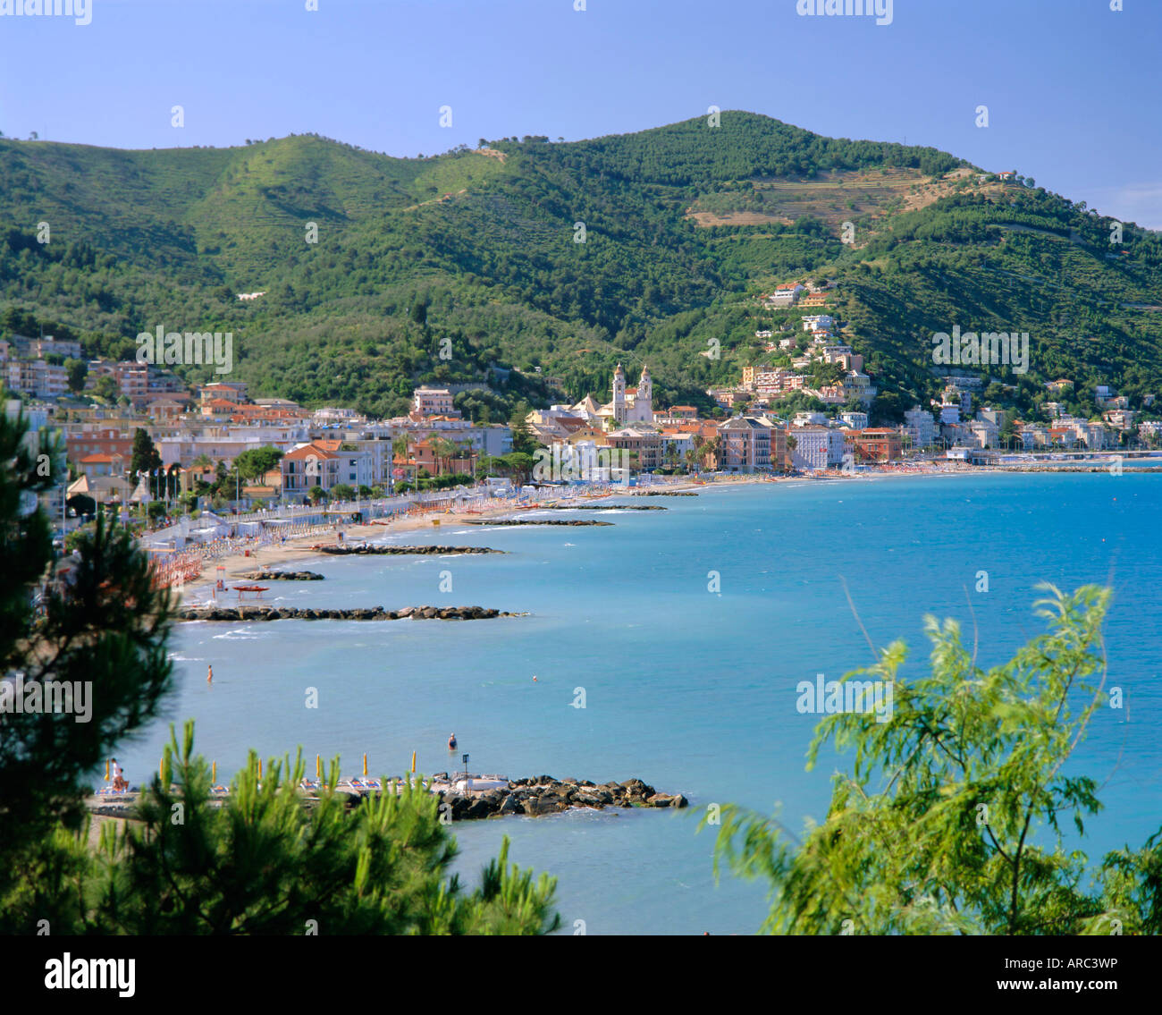 Imperia, Italian Riviera, Liguria, Italy Stock Photo