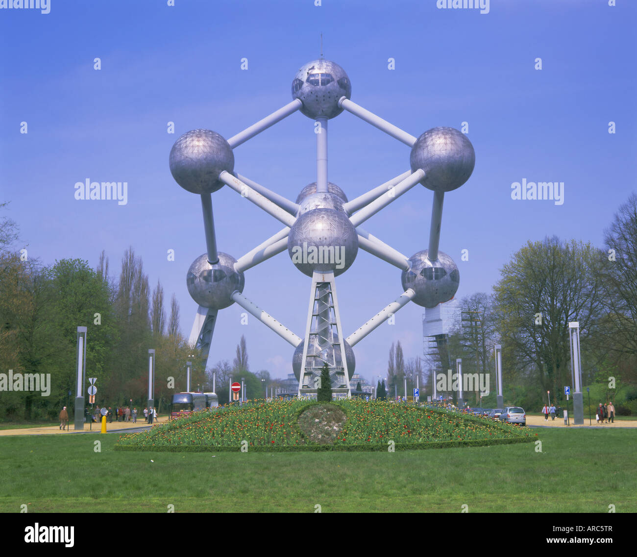 Atomium, Atomium Park, Brussels (Bruxelles), Belgium, Europe Stock Photo