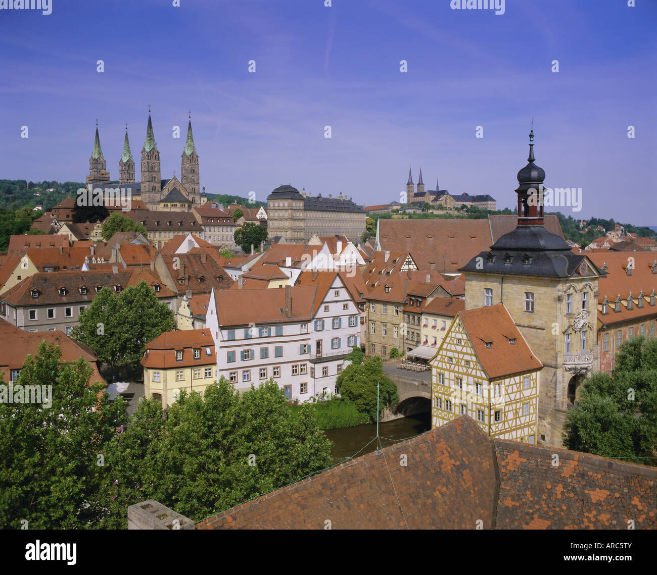 Bamberg, UNESCO World Heritage Site, Bavaria, Germany, Europe Stock Photo