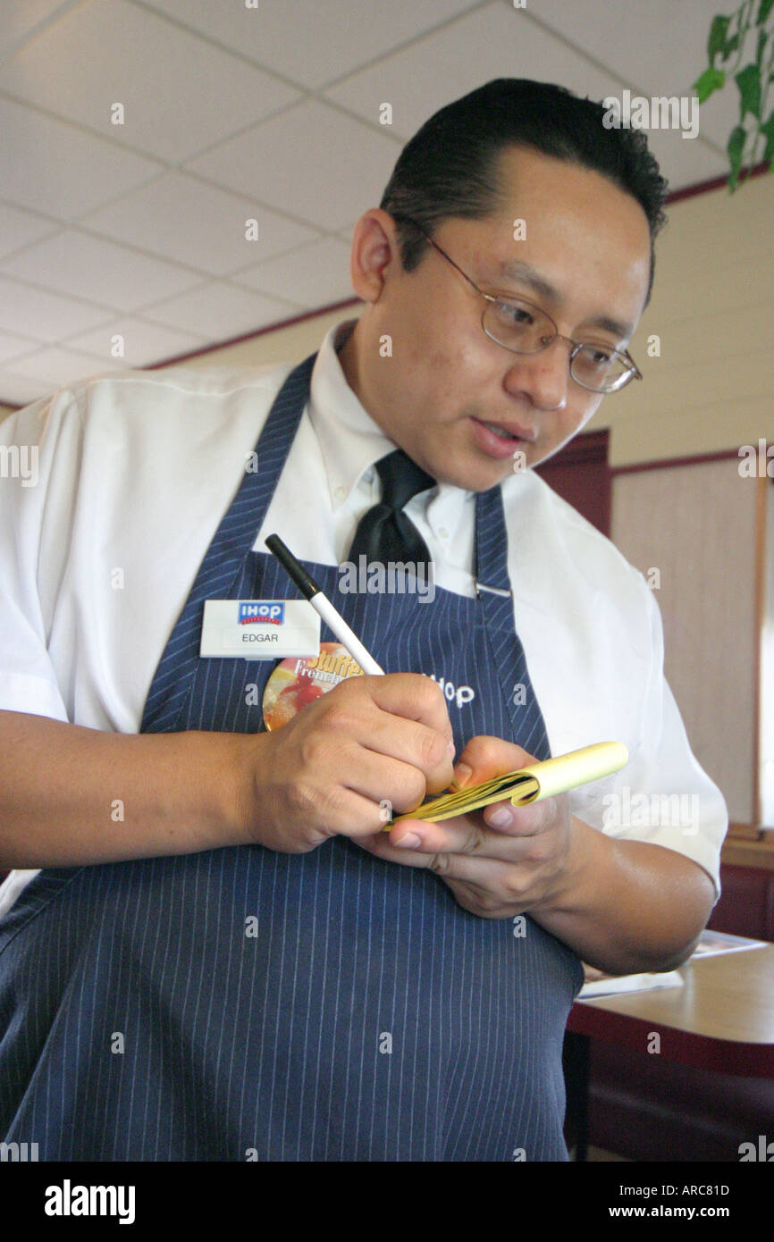 Miami Florida,IHOP,International House of Pancakes,adult adults man men
