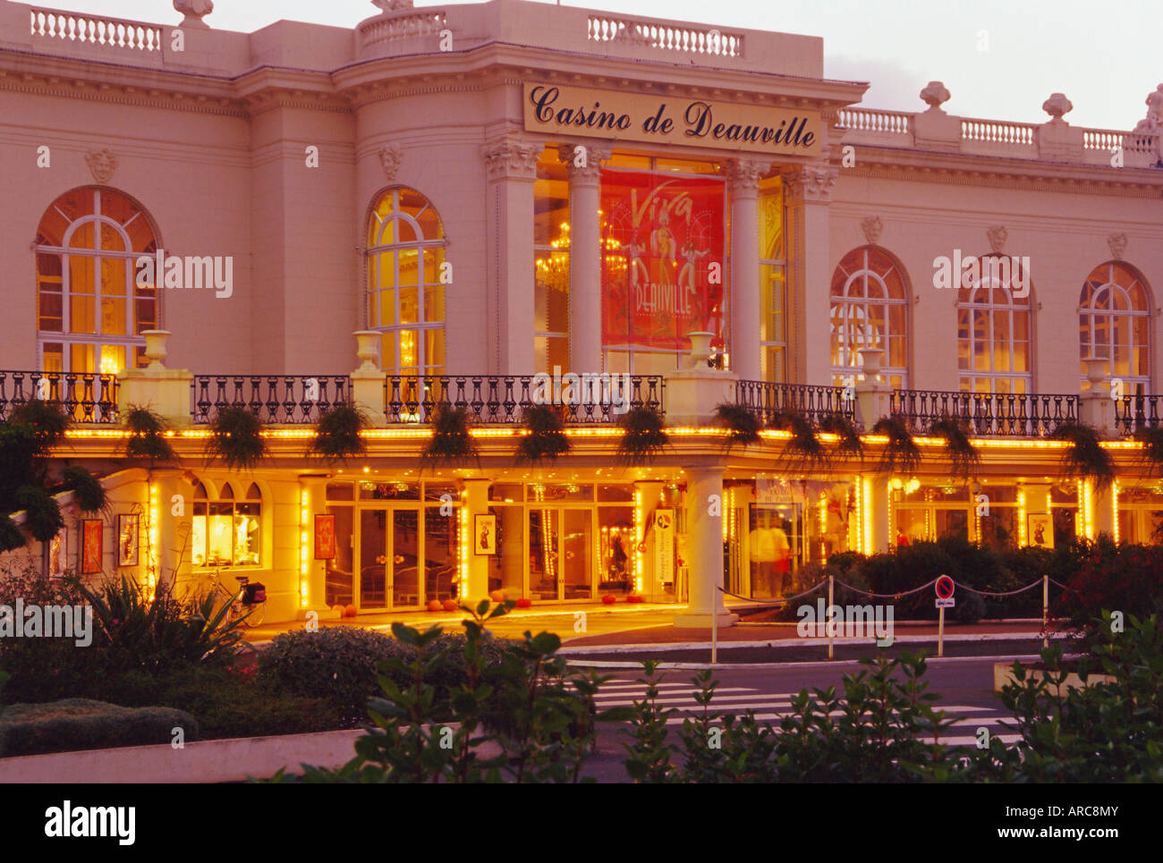 Casino, Deauville, Cote Fleurie, Calvados, Basse Normandie (Normandy), France, Europe Stock Photo