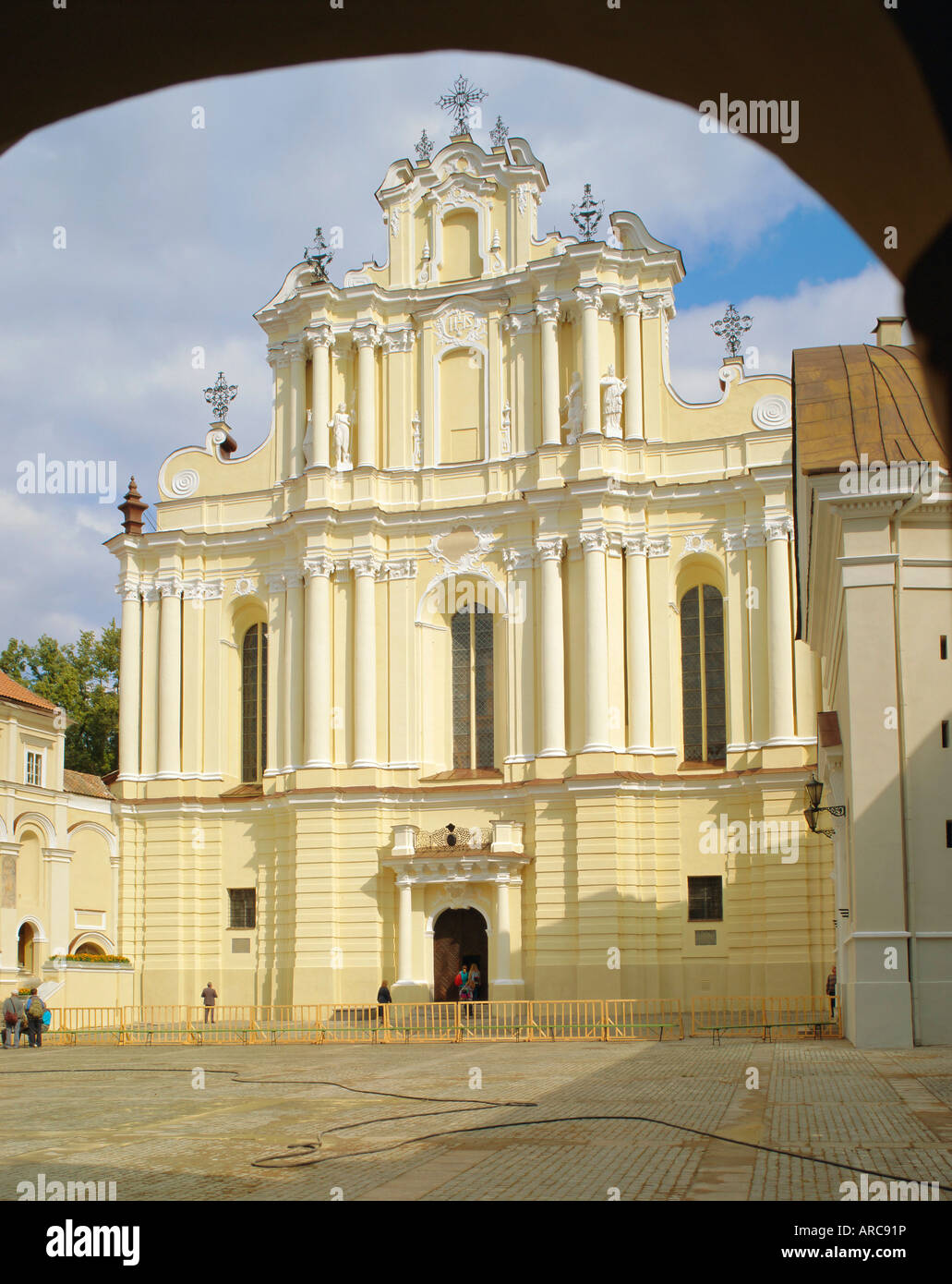 St John's Church, Vilnius, Lithuania Stock Photo