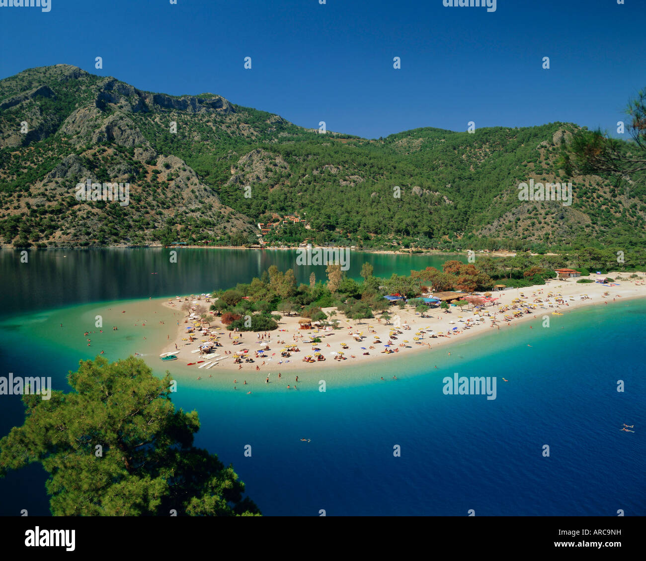 Olu Deniz, Lagoon Beach, Turkey, Eurasia Stock Photo