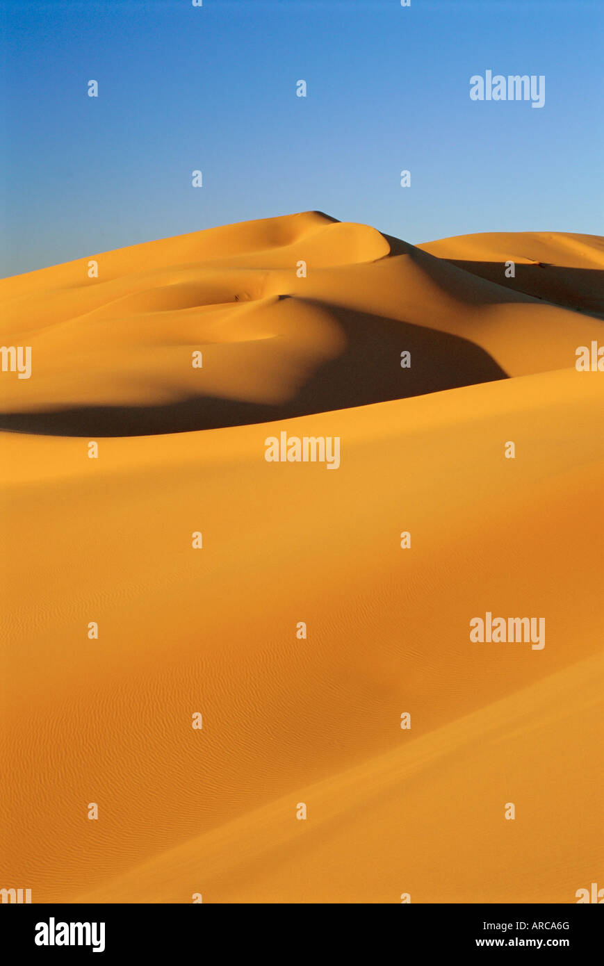 Sand Dunes Of The Erg Chebbi, Sahara Desert Near Merzouga, Morocco 